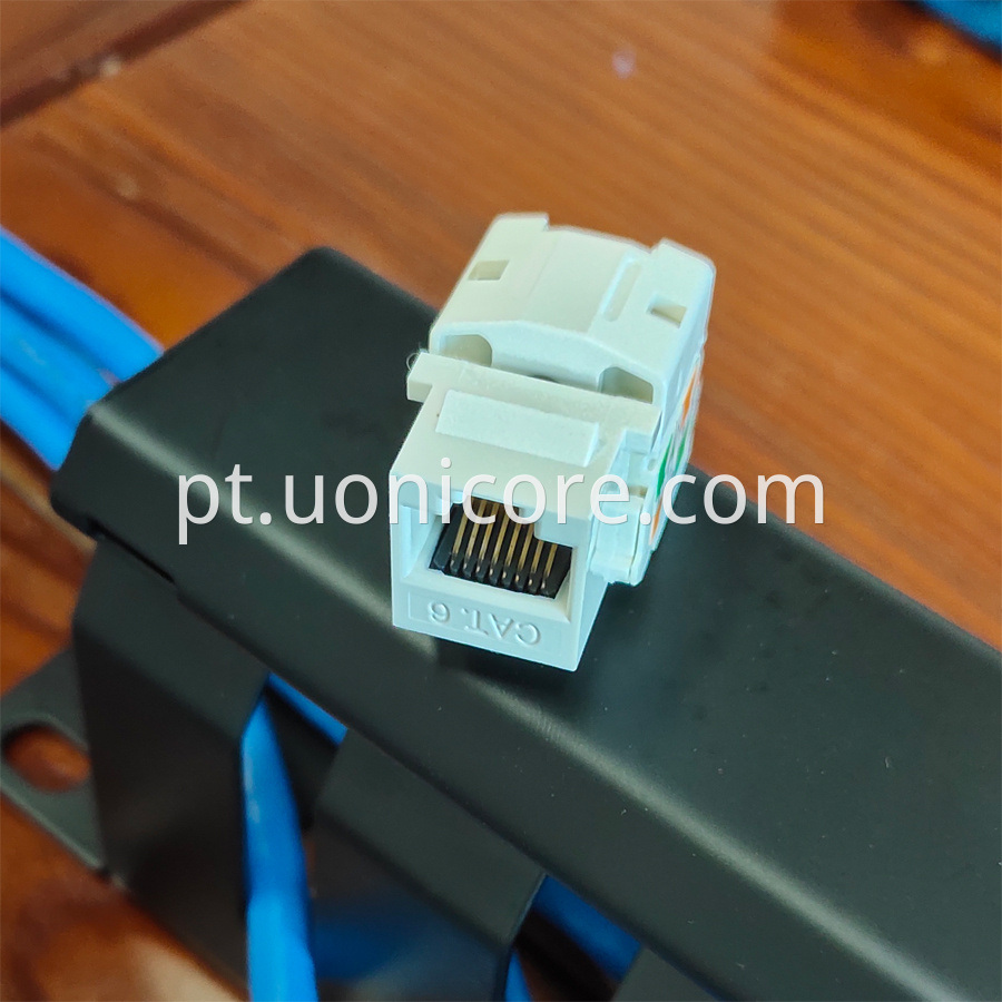 punch down 90 degre cat6 keystone jack